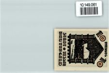18195 O2557 Tessin b Rostock - Notgeldschein 10 Pfennig Reutergeld