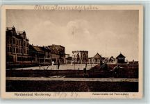 26548 W2982 Norderney - Kaiserstraße mit Tennisplatz