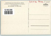 42799 W5653 Witzhelden - Café Restaurant Wersbacher Mühle VW-Käfer Bus