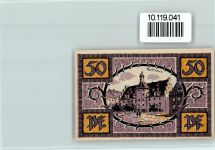 06217 O4200 Merseburg - Notgeld 50 Pf. Rathaus