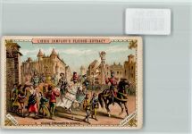 Sammelbild Liebig, Jeanne d`Arc Nr. 6 Motiv Frankreich