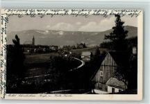 Schreiberhau Szklarska Poreba - Ortsansicht mit Kath. Kirche