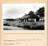 21762 W2178 Otterndorf , Niederelbe FOTO KEINE AK Jugendherberge Foto montiert auf Karton