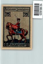 14712 O1830 Rathenow - Notgeld Rathenower Zietenhusar Pferd