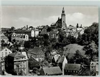 08289 O9412 Schneeberg , Erzgeb - Rückseite mit Abschürfungen bzw Kleberesten