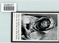 WK II Sterbebilder gefallen 1942 im Osten gefallener Soldat