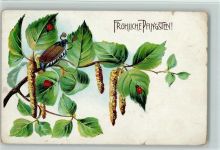 und Maikäfer AK Marienkäfer 1909 Prägedruck