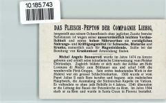 Michel Angelo, aus dem Leben berühmter Maler, Sammelbild Liebig Kunst