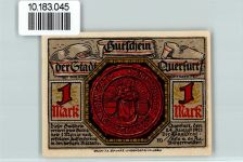 06268 O4240 Querfurt - Notgeld Alt-Querfurt
