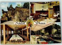 55606 W6570 Dhaun - Schloss Rückseite mit Abschürfungen bzw Kleberesten