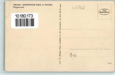 18556 O2362 Wiek Kupfertiefdruck Sächs. Kinderheim Innenaufnahme Tagesraum