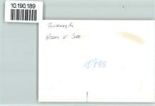 27472 W2190 Berensch FOTO KEINE AK Haus v. See