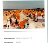 27472 W2190 Cuxhaven FOTO KEINE AK Cuxhaven Döse Strand Foto montiert auf Karton