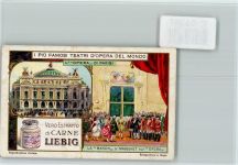 Paris Famosi Teatri Opera del mondo, Oper di Parigi Sammelbild Liebig Theater