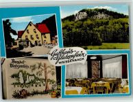 91233 W8567 Weißenbach , Mittelfr - Gasthaus Glatzenstein Innenansicht