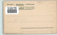 sign. S. Wencke Im Föhrenwald AK Kunstgeschichte Worpswede 1902 Gebrauchsspuren