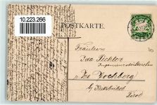 Ackermann Nr. 853 Künstlerkarte sign. Doubek Münchner Kindl 1910 Gebrauchsspuren