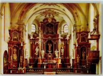 65606 W6256 Villmar - Rückseite mit Abschürfungen bzw Kleberesten Kath. Kirche