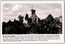 75385 W7264 Bad Teinach - Burg Zavelstein Landpoststempel Zavelstein über Calw