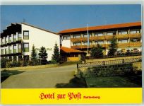 94371 W8441 Rattenberg , Niederbay - Hotel Zur Post