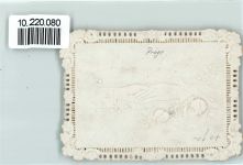 Muster gestanzt - Glimmer, Gestanzte Glückwunschkarte - Hände halten sich, Rosen, Vergissmeinnicht - keine AK Besondere Karte Lithographie / Prägedruck