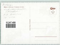 59909 W5780 Berlar - Rückseite mit Abschürfungen bzw Kleberesten Kinderheim ST. Alfrid