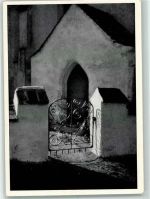 85221 W8060 Dachau - Eingang einer alten Dorfkirche im Dachauer Moor