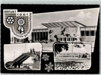 O5000 Erfurt IGA Erfurt Eingangsgebäude Gartenbauausstellung 1961