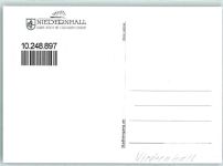 74676 W7119 Niedernhall - Rückseite mit Abschürfungen bzw Kleberesten