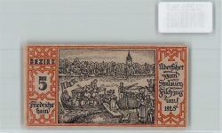 10115 O1020 Friedrichshain - Notgeld 50 Pfennig Überfahrt Stralauer Fischzug