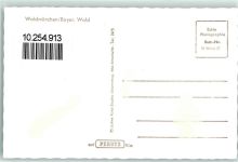 93449 W8494 Waldmünchen - Rückseite mit Abschürfungen bzw Kleberesten