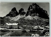 Sellajoch Passo Sella - Rifugio Passo Sella Grupppo del Sassolungo Hüttenstempel