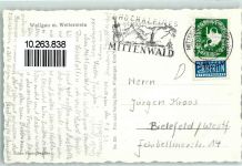 82432 W8109 Wallgau - Wetterstein