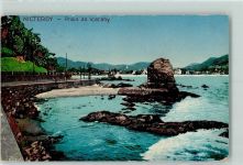 Rio de Janeiro 1923 Gebrauchsspuren Praia do Icarai AK