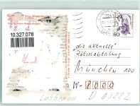 03222 O7543 Lübbenau Gebrauchsspuren Ferienheim d. VEB BKW Jugend Königs Wusterhausen
