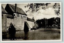 91781 W8832 Weißenburg i Bay - Am Seeweiher Gasthausstempel