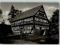 36355 W6424 Ilbeshausen - Rückseite mit Abschürfungen bzw Kleberesten Teufelsmühle