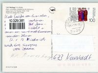 88364 W7962 Wolfegg , Allgäu - Pfarrkirche St. Katharina Innenansicht Kirchenorgel