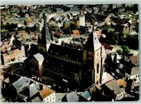 Soignies Söglingen - Fliegeraufnahme La Collegiale