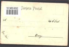 Prägedruck La Purisima Concepcion Engel Jugendstil AK Heilige 1900 AK mit Stoff