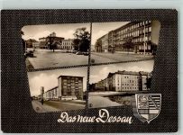 06842 O4500 Dessau , Anh Gebrauchsspuren Bahnhof Cafe Tirana