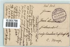 Beverloo 1915 - Truppenplatz Feldpost WK I
