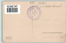 83730 W8165 Fischbachau - Hubertushütte Hüttenstempel am Breitenstein