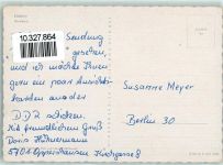 06295 O4250 Lutherstadt Eisleben - Marktplatz Marktszene