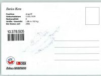 O2500 Rostock Enrico Kern FC Hansa Rostock , sign. Fußball