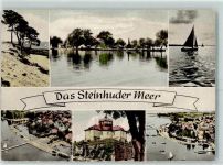 31515 W3050 Wunstorf - Steinhuder Meer Hafen Segelboot