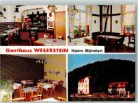 34346 W3510 Hann. Münden - Gasthaus Weserstein Innenansicht