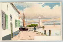 Gand Gent - sign. F. Ranot Hafen