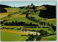 96231 W8623 Banz , Oberfr - Gästehaus am Banzer Wald Fliegeraufnahme