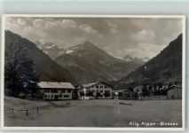 87561 W8980 Birgsau Foto AK Allg. Alpen